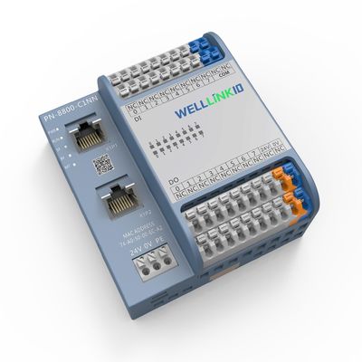 kopen PN-8800-C1NN Profinet IO-module IP20 8 Digitale ingangen NPN PNP 8 Digitale uitgangen PNP online manufacture