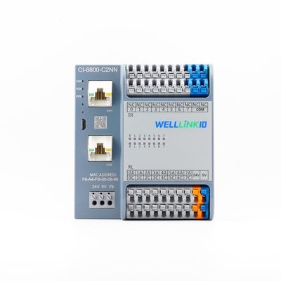 kopen Decowell CC-Link Ie Field Basic I/O Module 8di8do PLC IO Module ODM CI-8800-C2NN online manufacture
